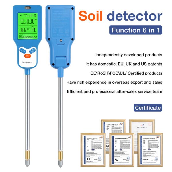 Six in One Soil  Tester+Soil  Tester+SPH050 - 图片 4