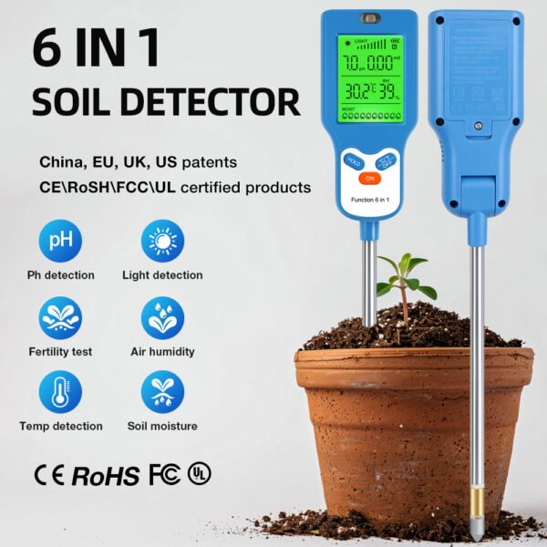 Six in One Soil  Tester+Soil  Tester+SPH050 - 图片 6