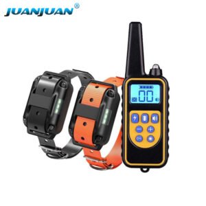 800yd bark deterrent remote control+collar+PT090