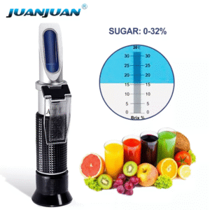 Handheld 0-32% refractometer+RF001