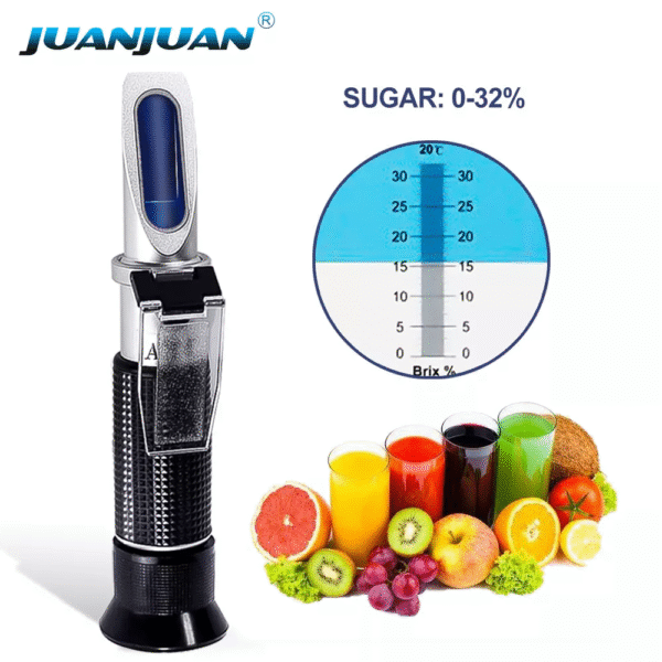 Handheld 0-32% refractometer+RF001