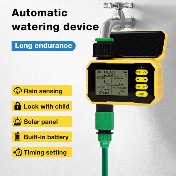 Timing Single Hole Waterproof Water Valve+SBT007 - 图片 2