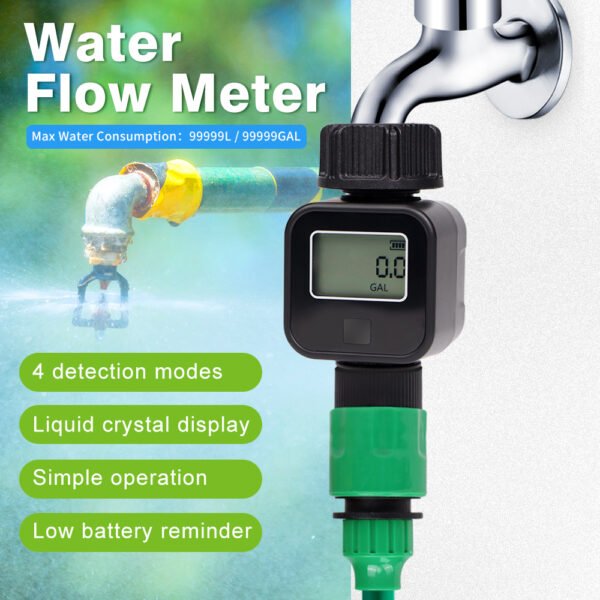SGS05 water valve flowmeter+SBT011 - 图片 2
