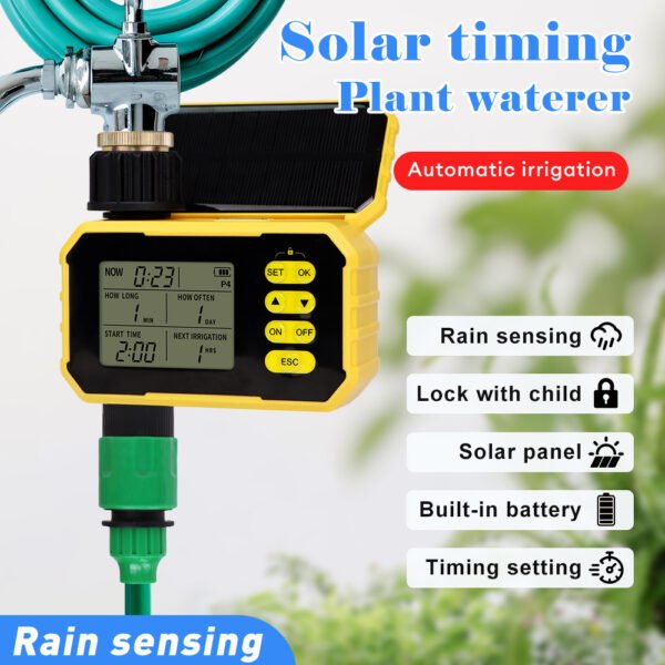 Timing Single Hole Waterproof Water Valve+SBT007 - 图片 3