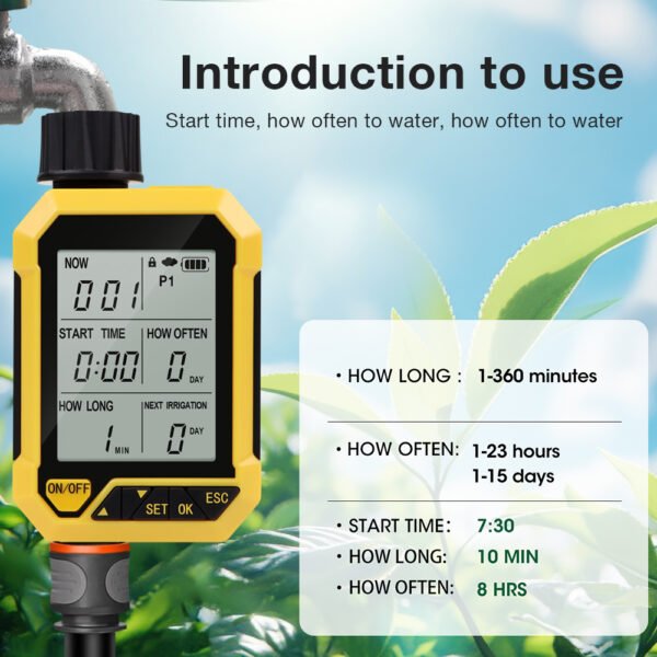 Timing Control Automatic Irrigation Watering Device+SBT012 - 图片 4