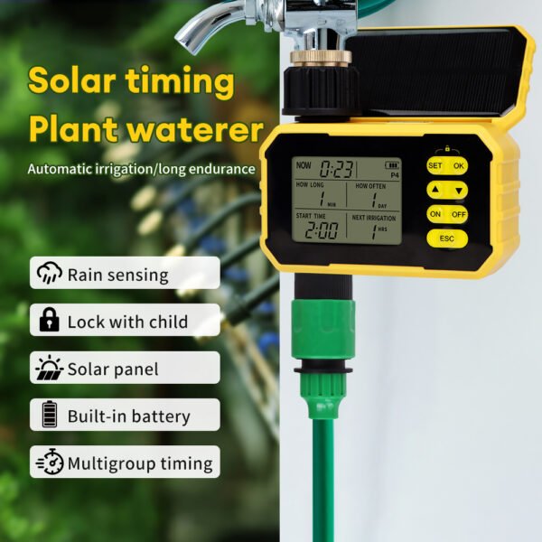 Timing Single Hole Waterproof Water Valve+SBT007 - 图片 4
