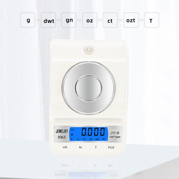 50g/0.001g Digital Jewelry Scale+S008 - 图片 4