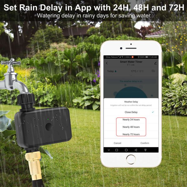 Remote Automatic Mobile APP Control Watering Device+SBT001 - 图片 4