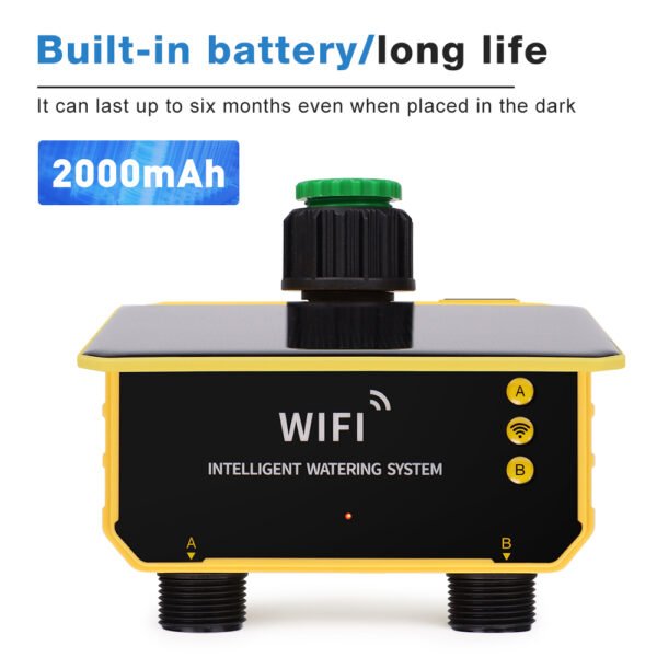 2 Outlets Wifi Solar Watering Device+SBT010 - 图片 6