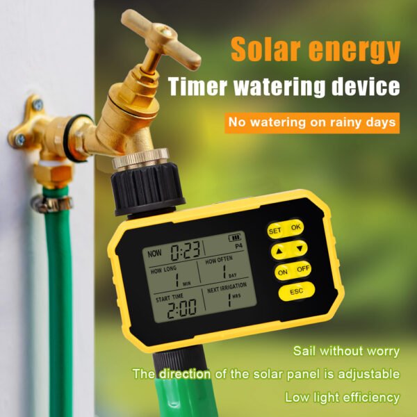Timing Single Hole Waterproof Water Valve+SBT007 - 图片 5
