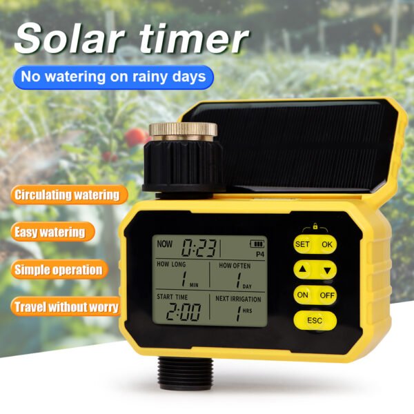 Timing Single Hole Waterproof Water Valve+SBT007 - 图片 6