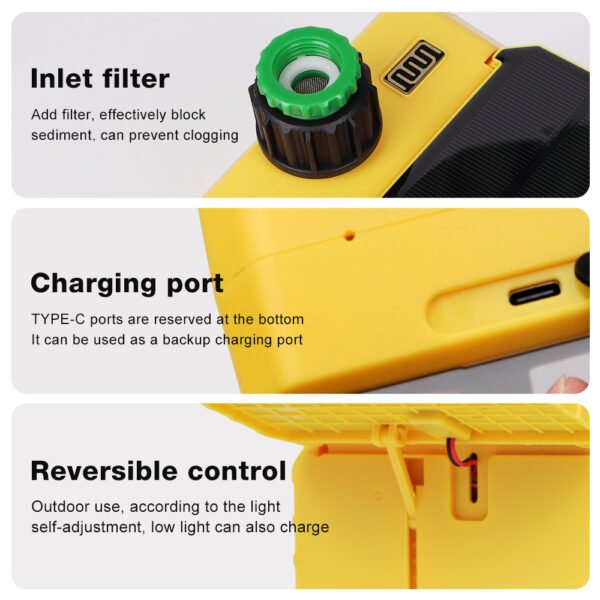 2 Outlets Wifi Solar Watering Device+SBT010 - 图片 8