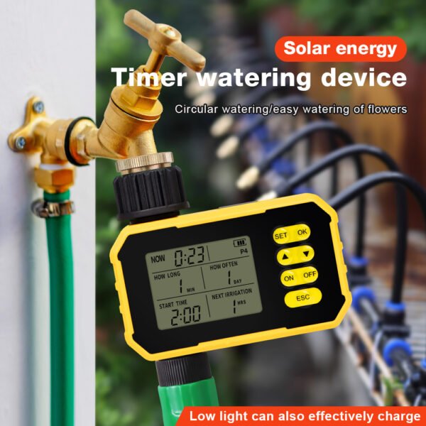 Timing Single Hole Waterproof Water Valve+SBT007 - 图片 8