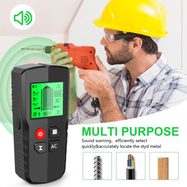 5 in 1 Wall Detector Metal Detector+VA0103 - 图片 3