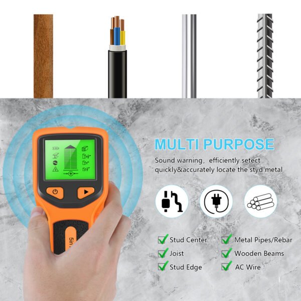 Handheld metal wall detector+GM06 - 图片 3
