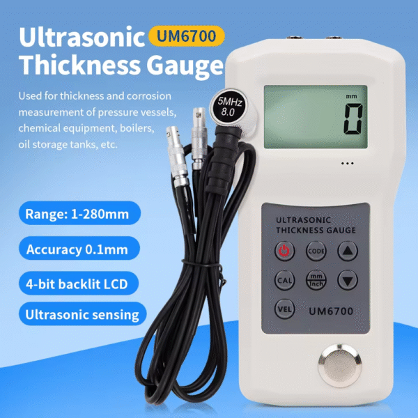 UM6500/6700 Ultrasonic Thickness Gauge+HTY094/HTY095/HTY096 - 图片 4