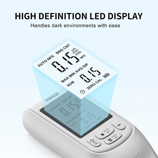HW400 Coating Thickness Gauge+GM400 - 图片 4