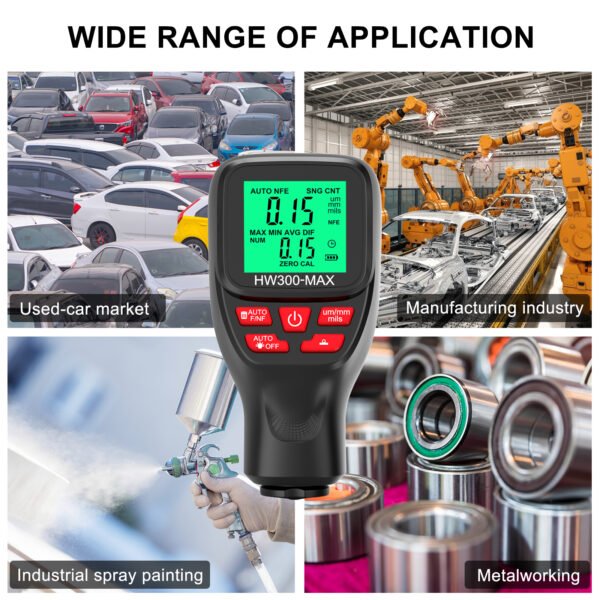 HW300-MAX Coating Thickness Gauge+HW300MAX - 图片 6