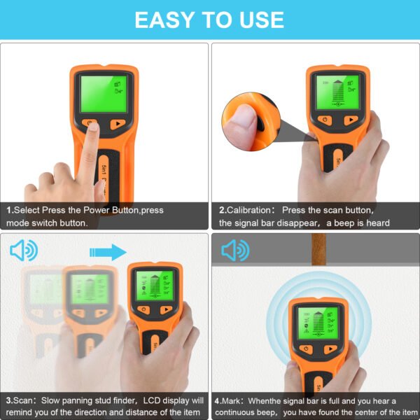Handheld metal wall detector+GM06 - 图片 5