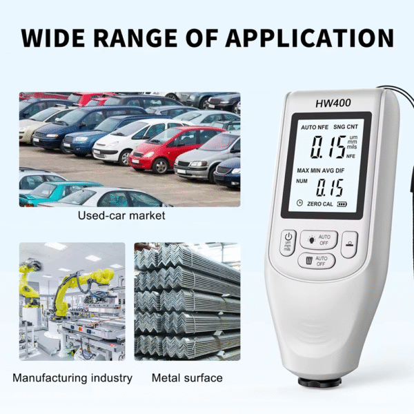 HW400 Coating Thickness Gauge+GM400 - 图片 6