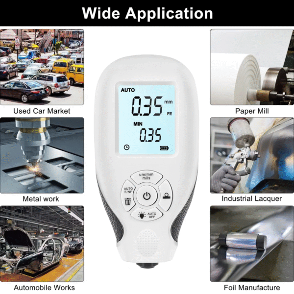 HW-300 3.0 Coating Thickness Gauge+GM101 - 图片 6