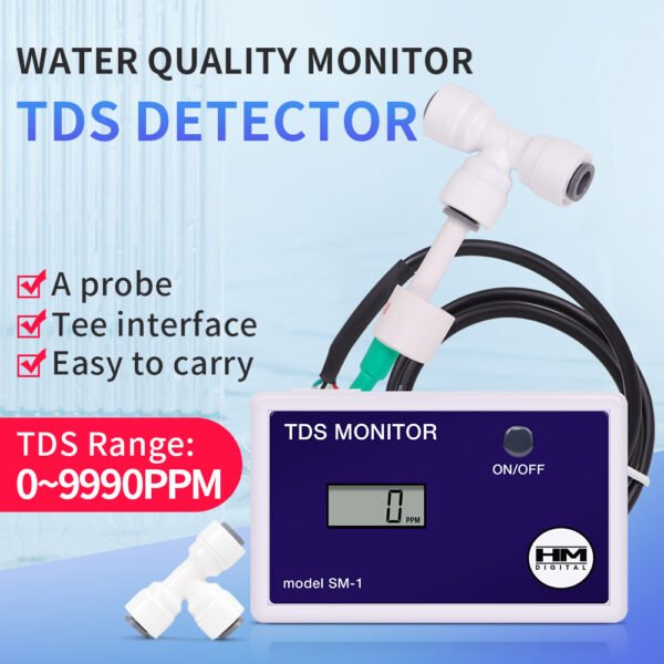 SM-1 TDS Tester Online Water Quality Detector+TDS036 - 图片 2