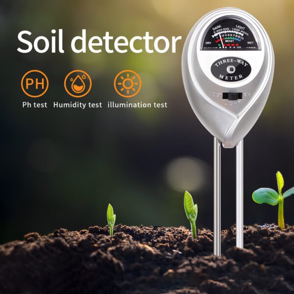 3-in-1 Soil Moisture Meter SPH002W - 图片 2