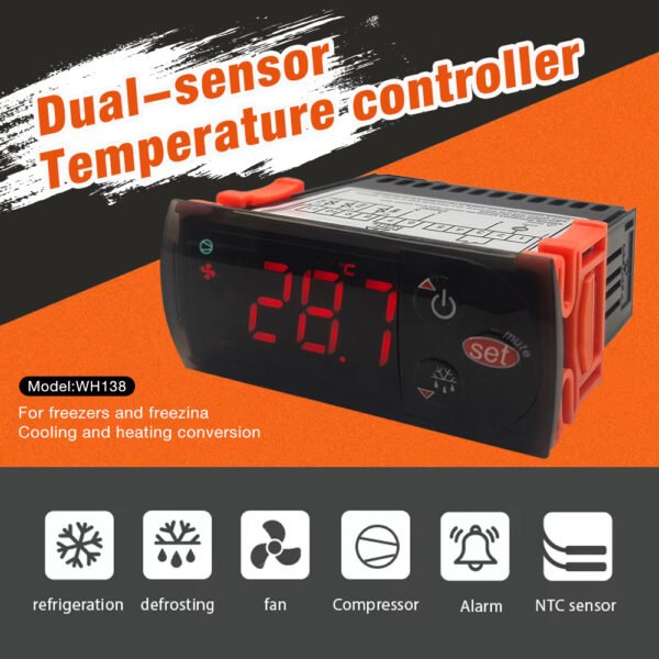 Digital Temperature Controller+WH138/WH140/WH141 - 图片 2