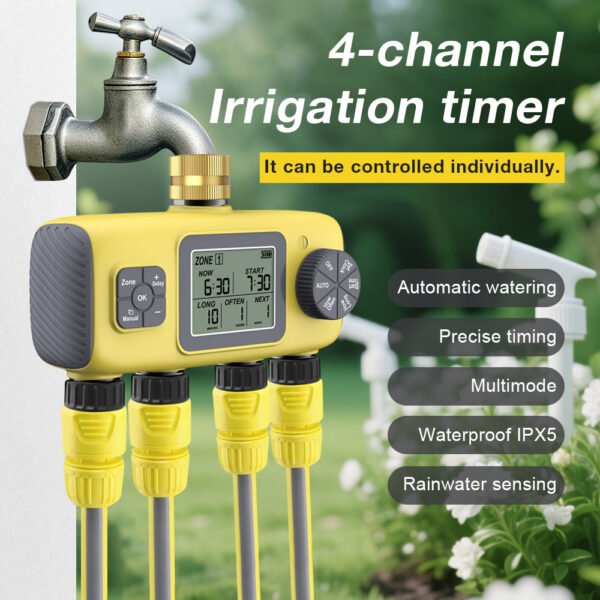 4-channel Irrigation timer+SBT038 - 图片 2