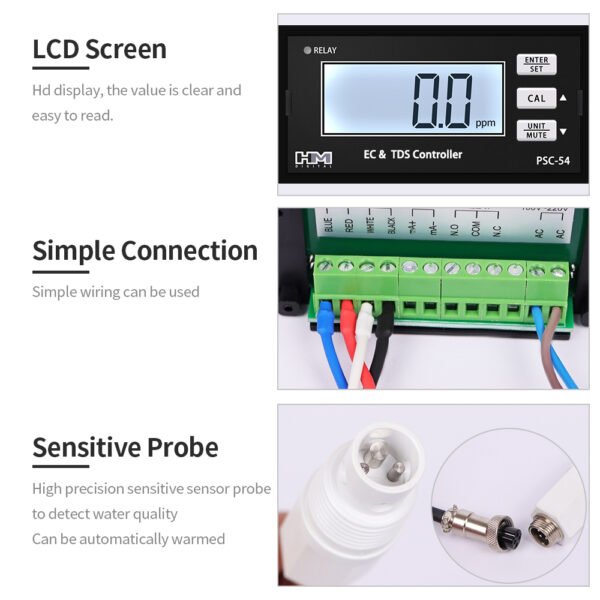 2 in 1 Ec Tds Controller PSC001 - 图片 11