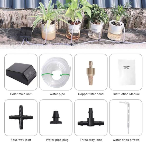 Solar-powered Automatic Flower Watering Machine+SBT019D - 图片 5