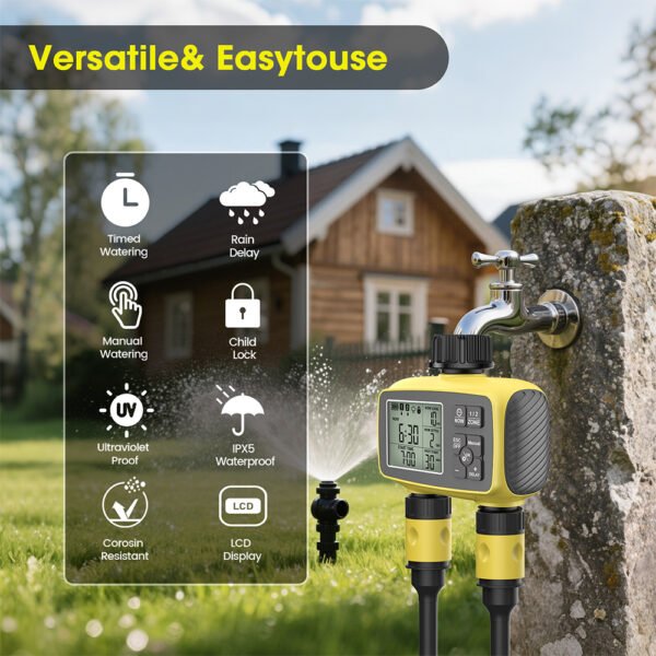 Dual-channel timed watering device+SBT027 - 图片 3