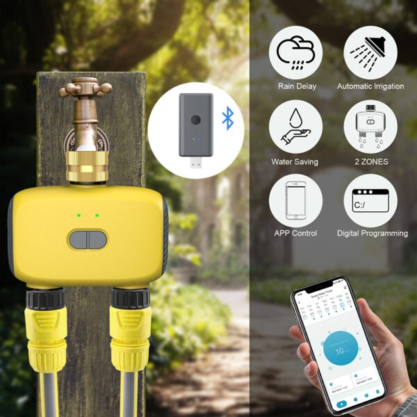 2-ZONE Water Timer +SBT034 - 图片 3