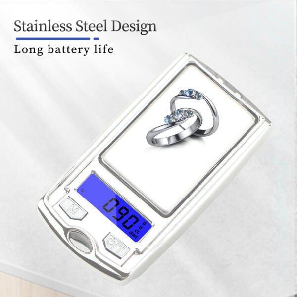 Mini Digital Display Electronic Pocket Scale for Jewelry+S200BC.S100BC - 图片 2