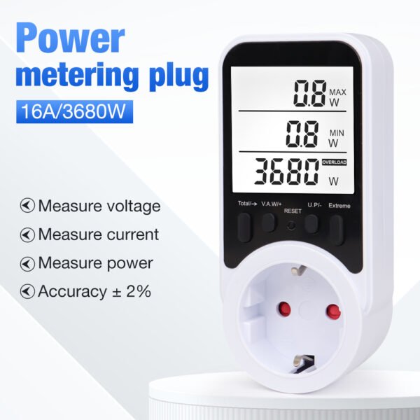 Power Metering Socket Monitoring Meter+VA134 - 图片 7