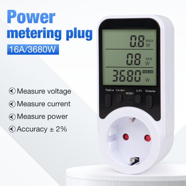 Power Metering Socket Monitoring Meter+VA134 - 图片 8