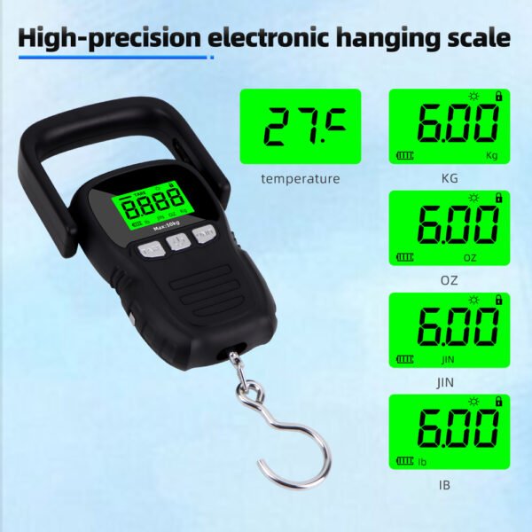 Portable electronic hand scale+S192 - 图片 4