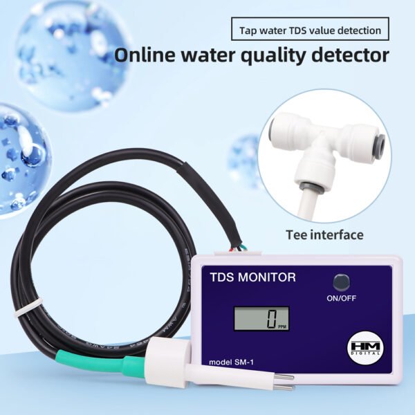 SM-1 TDS Tester Online Water Quality Detector+TDS036 - 图片 4