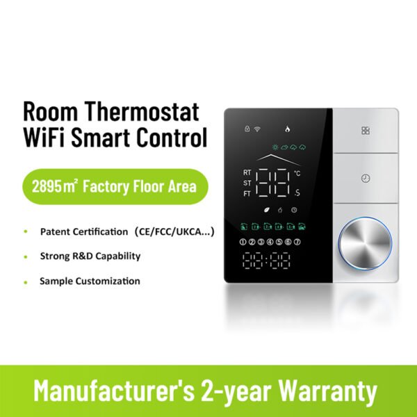 WiFi Smart Control Room Thermostat +WH143 - 图片 4