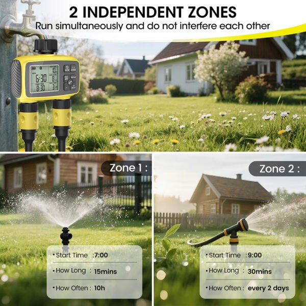 Dual-channel timed watering device+SBT027 - 图片 5