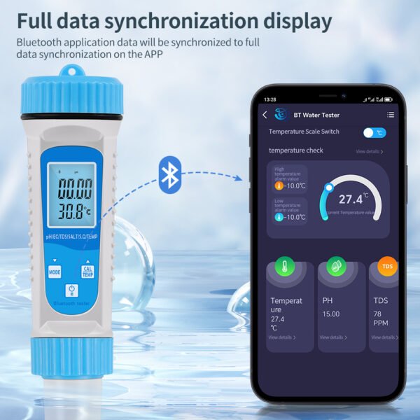 6 in 1 Water Quality Tester +BT786 - 图片 5