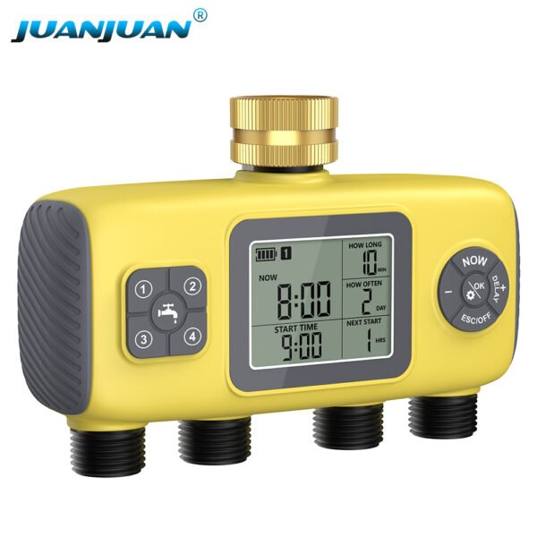 4-way automatic Irrigation timer+SBT025