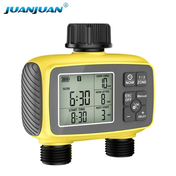 Dual-channel timed watering device+SBT027
