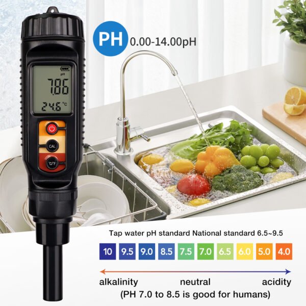 Food PH Tester+PH875 - 图片 6
