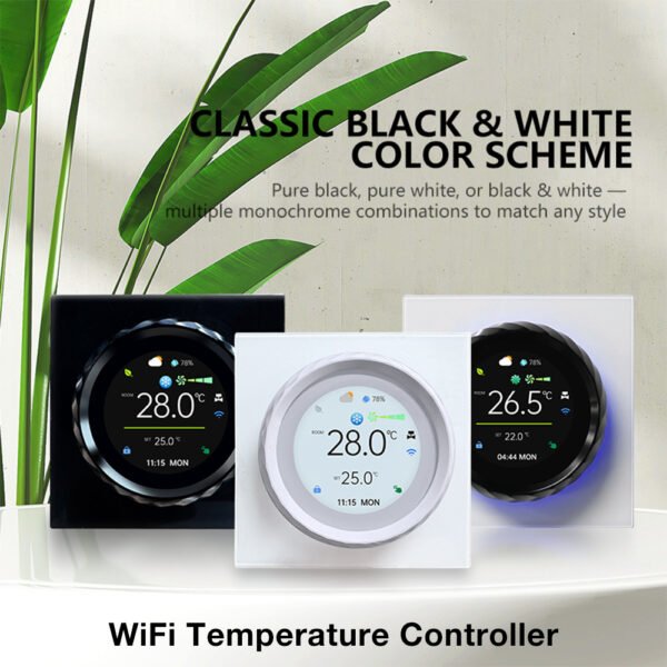 Color Screen WiFi Smart Control Room Thermostat +WH142 - 图片 6