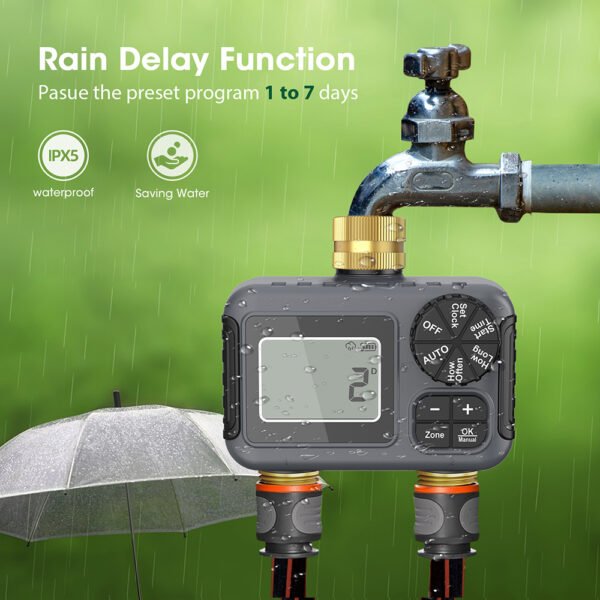 2-ZONE Digital Water Timer+SBT040 - 图片 6
