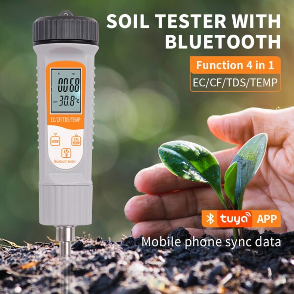4 in 1 Soil Detector TDS EC CF Temp+BT761 - 图片 5