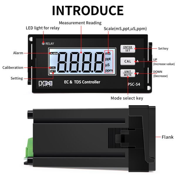 2 in 1 Ec Tds Controller PSC001 - 图片 7