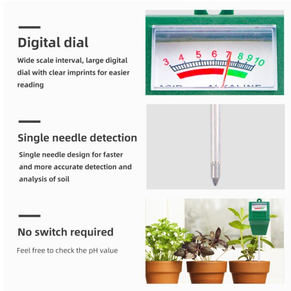 Soil PH Tester+ SPH024 - 图片 7