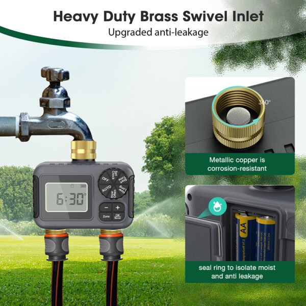 2-ZONE Digital Water Timer+SBT040 - 图片 7
